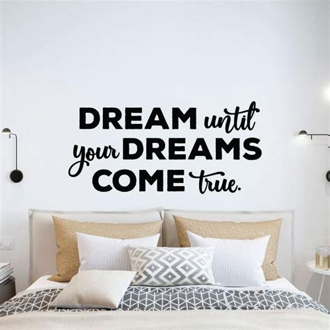 quotes bedroom wall